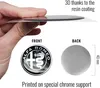 Alfa Romeo 3D Aufkleber Offizielle Logo Schwarz, Produktbild-Vorschau 3