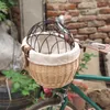 Kosz rowerowy, kosz rowerowy dla zwierząt, wiklinowy kosz Podgląd zdjęcia produktu 3