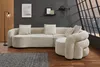 riess-ambiente Retro Wohnlandschaft VOGUE 290cm beige Produktbild-Vorschau 4