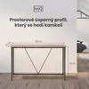 IvoQ industriální odkládací stolek - konzolový stolek dřevo Náhled obrázku produktu 2