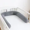 Minky Kissenrollen-Kinderbettschutz 200 cm Produktbild-Vorschau 1