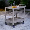 Servierwagen da esterno 'Bard' con 5 Haken Stahl 72 x 77 x Anteprima dell’immagine prodotto 1