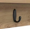 vidaXL Nástěnný noční stolek Artisan – dub 80 x 10,5 x 18 Náhled obrázku produktu 8