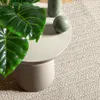 vidaXL Tapis ZIZUR Crème 120x120 cm Aspect jute Intérieur Voir les images du produit 1