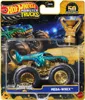 A Hot Wheels Monster Trucks Big Foot Trophy Champion toy truck in its packaging, with a trophy accessory. Produktbild-Vorschau