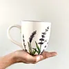 DUO FLORAL XXL Becher 1000 ml CLASSIC LAVENDER New Bone Produktbild-Vorschau 4