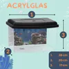 GarPet Mini Aquarium Terrarium Faunarium Zucht Becken klein Produktbild-Vorschau 2