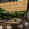 Tenda a onda khaki 2x3 m, retrattile con occhielli, Anteprima dell’immagine prodotto 11