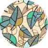 MuchoWow® Mauspad Mousepad Blätter - Bohème - Natur - Produktbild-Vorschau 1
