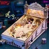 FORSMANO 3D drewniany pinball DIY puzzle, z 482 puzzlami, Podgląd zdjęcia produktu 2