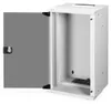 Digitus DN-49104, Nástenný regál, 12U, 60 kg, Zámok, Náhľad obrázku produktu 2