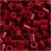 Fotoperlen, Größe 5x5 mm, Lochgröße 2,5 mm, Weinrot (4), Produktbild-Vorschau 1