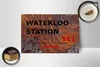 Holzschild London 18x12cm Waterloo Station SE1 Produktbild-Vorschau 2