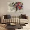 Leinwandbild Blumenstrauß 120x80 Feeby Beige bild für die Produktbild-Vorschau 2