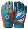 Rękawice Wilson dla dorosłych NFL Stretch Fit Team Miami Podgląd zdjęcia produktu 1