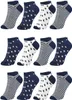MEGAGROUP 12 Paar Mädchen Socken Sneakersocken Kindersocken Produktbild-Vorschau 1