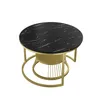 CDGlobal Couchtisch und 2er Set, Beistelltisch (Couchtisch Produktbild-Vorschau 8
