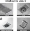 Haarsieb Dusche Abfluss Haarfänger Einweg Duschabfluss Produktbild-Vorschau 7