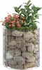 vidaXL Gabionen-Säule Rund Verzinkter Stahl Ø50x50 cm Produktbild-Vorschau 5