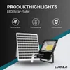 LUXULA LED Solar-Fluter 700 lm kaltweiß schwarz IP66 Produktbild-Vorschau 2