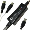 USB-MIDI-Konverter 1i1o, 2m Kabel, mit LED-Anzeige für MIDI Produktbild-Vorschau 1