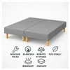 Sommier Tapissier Gris 90X200X2 (180X200) | Fabrication Voir les images du produit 3