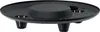 A black flower pot stand with legs and cup holders. Podgląd zdjęcia produktu