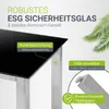 Juskys aluminiowy zestaw ogrodowy Milano zestaw mebli Podgląd zdjęcia produktu 10