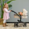 Bandits & Angels Puppenwagen Beige Modern Angel 2-in-1 Sand Produktbild-Vorschau 2