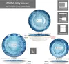 Marina 18tlg Tellerset blaue 6 Pers Kuchenteller Produktbild-Vorschau 6