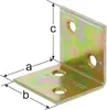Staffa larga in acciaio zincato, L.30 x h.30 x l.30 mm GAH Anteprima dell’immagine prodotto 4