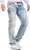 Cipo & Baxx Herren Regular Fit Hose Stonewashed C0894A Produktbild-Vorschau 4