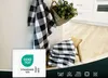 5er Set Geschirrtücher 50x70 cm, Halbleinen anthrazit Produktbild-Vorschau 5