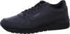 A studio shot of a single black Puma sneaker. Voir les images du produit