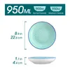 vancasso MACARON Porcelaine Assiettes creuses, assiettes à Voir les images du produit 2
