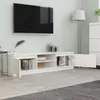 Mobile TV bianco lucido 140x40x35,5 cm Materiale a base di Anteprima dell’immagine prodotto 10