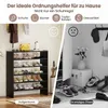 Półka na buty COSTWAY, drewniana, organizer na buty, Podgląd zdjęcia produktu 5