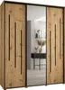 MEBLE KRYSPOL Davos 9 Schrank, drei Türen - 235,2x200x45 cm Produktbild-Vorschau 1
