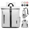 Damen Herren Rolltop Rucksack 25L, Groß Schulrucksack Produktbild-Vorschau 1