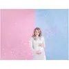 Konfettikanone Baby Geschlecht - Mädchen 60cm rosa Produktbild-Vorschau 10