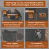 BLACK OAK MONTANA XXL Holzkorb 100L Filzkorb Grau mit Produktbild-Vorschau 4
