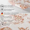 Tischdecke Wachstuch Blumen Beige Robust Wasserabweisend Produktbild-Vorschau 2