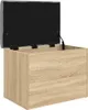 Panca contenitore vidaXL in rovere Sonoma 62 x 42 x 45 cm Anteprima dell’immagine prodotto 6