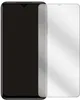 A smartphone screen protector is shown next to a smartphone. Produktbild-Vorschau