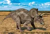 3 D Ansichtskarte Dinosaurier Triceratops, Postkarte Produktbild-Vorschau 1