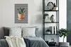 MuchoWow® Poster Pflanzen - Blumentopf - Schwarz - Weiß Produktbild-Vorschau 4