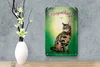 Blechschild Katze 12x18cm Bengalkatze 1792 Wanddeko Produktbild-Vorschau 4