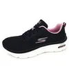 Skechers Go Walk Sportschuhe Damen Trainingsschuhe Schwarz Productafbeelding-voorbeeld 3