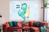 MuchoWow® Poster Dinosaurier - Kinderzimmer - Zitat - Produktbild-Vorschau 2