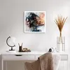 Poster - Poster ohne Rahmen - Frau Abstraktion - 40x40 cm - Produktbild-Vorschau 5